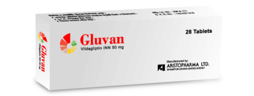 Gluvan (Vildagliptin) Therapeutic Group : Antidiabetic