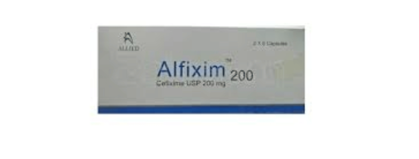 Alfixim Capsule Cefixime Trihydrate