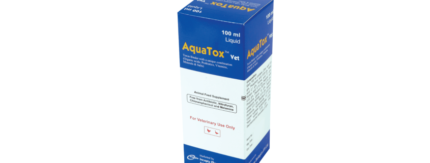 AquaToxTM Vet (Combination of Organic Acids, Probiotics, Vitamins, Minerals and Salts )