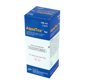 AquaToxTM Vet (Combination of Organic Acids, Probiotics, Vitamins, Minerals and Salts )
