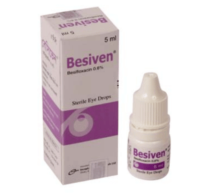 Besiven Sterile Eye Drops(Besifloxacin 0.6%)