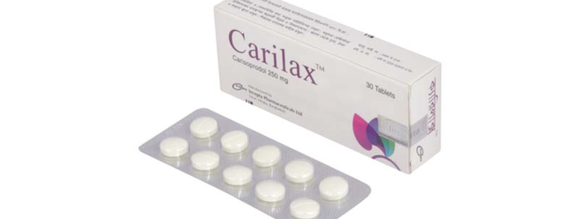 Carilax(Carisoprodol 250 mg)