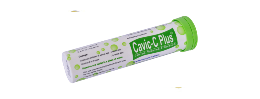 Cavic C Plus(Vitamin C, Vitamin D & Calcium)