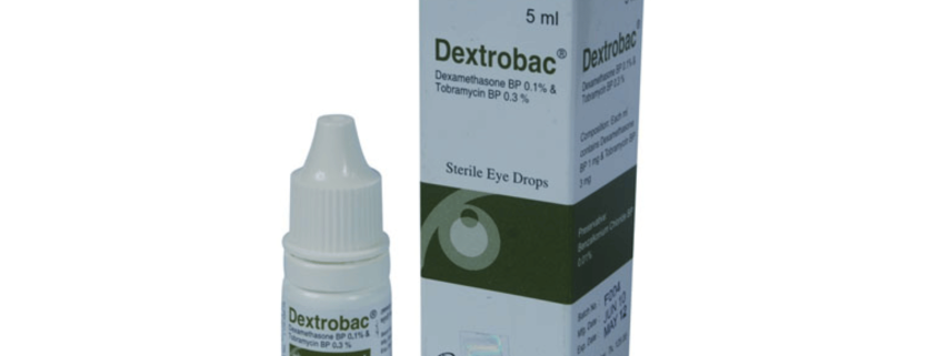 Dextrobac Sterile Ophthalmic Suspension(Dexamethasone 0.1% & Tobramycin 0.3%) Therapeutic Group: Ophthalmic