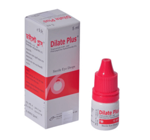 Dilate Plus(Tropicamide 0.8% & Phenylephrine Hydrochloride 5%)
