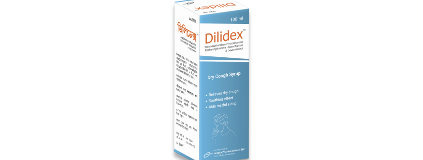 Dilidex(Dextromethorphan Hydrobromide, Diphenhydramine Hydrochloride & Levomenthol)