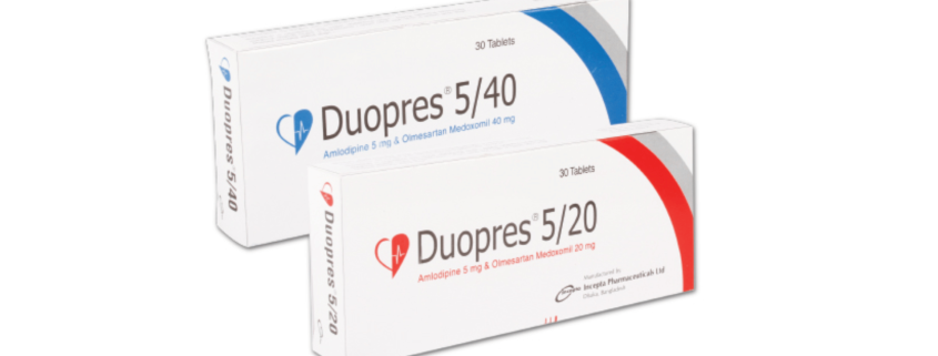 Duopres(Amlodipine Besilate & Olmesartan Medoxomil)