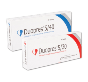 Duopres(Amlodipine Besilate & Olmesartan Medoxomil)