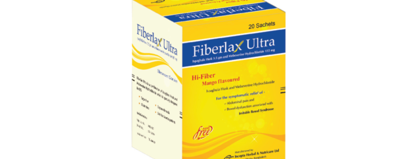 Fiberlax Ultra(Ispaghula Husk 3.5 gm and 135 mg of Mebeverine Hydrochloride)