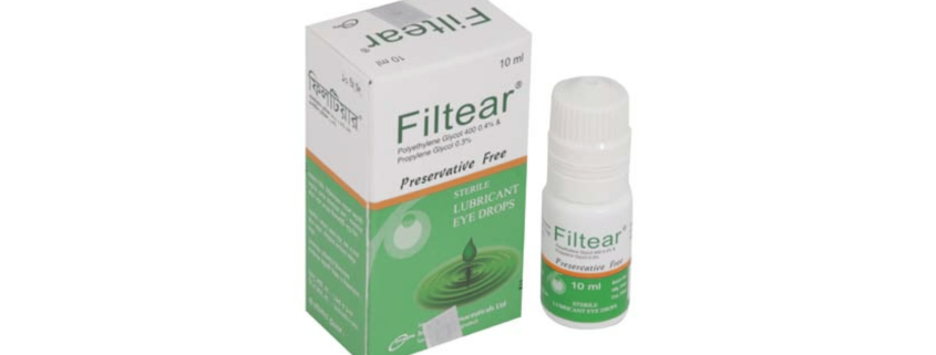 Filtear Eye Drops(Polyethylene Glycol 400 0.4% & Propylene Glycol 0.3%)