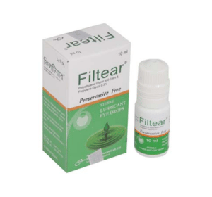 Filtear Eye Drops(Polyethylene Glycol 400 0.4% & Propylene Glycol 0.3%)
