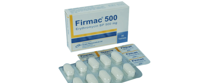 Firmac(Erythromycin) Therapeutic Group: Anti Bacterial