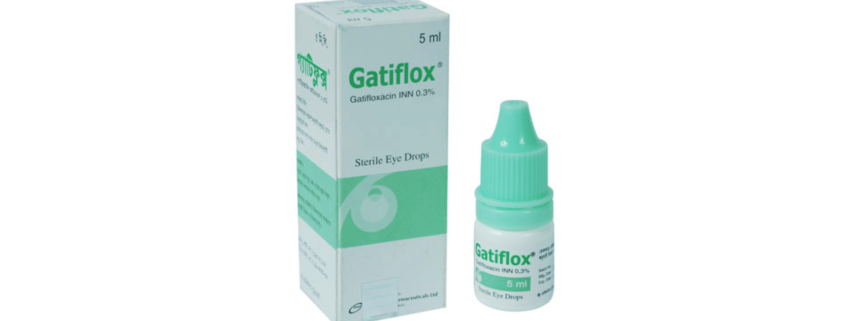 Gatiflox Eye Drops(Gatifloxacin 0.3% )