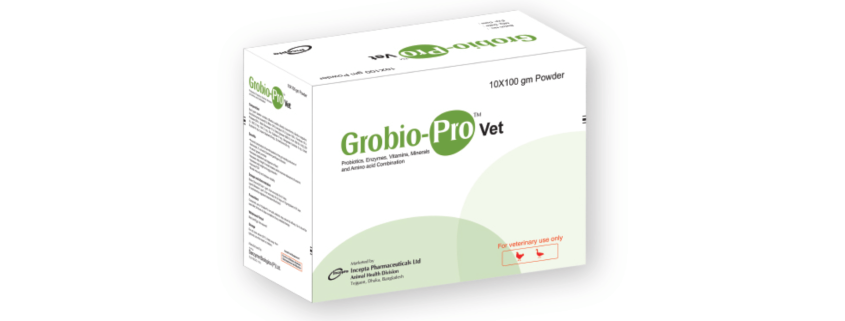 Grobiio-Pro vet Powder(Probiotics, Enzymes, Vitamins, Minerals and Amino acid Combination)