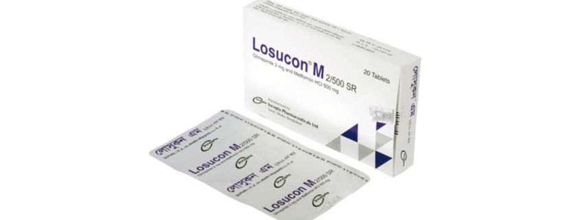 Losucon M SR (Glimepiride + Metformin HCL )