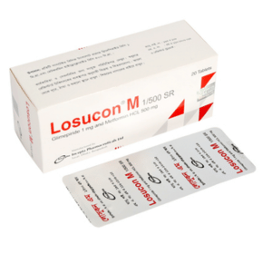 Losucon M 1/500 SR(Glimepiride + Metformin HCL )