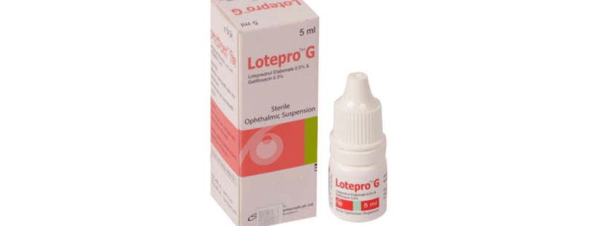 Lotepro G (Loteprednol Etabonate 0.5% & Gatifloxacin 0.3%)