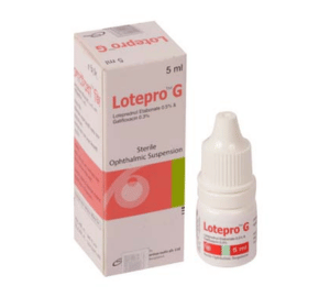 Lotepro G (Loteprednol Etabonate 0.5% & Gatifloxacin 0.3%)
