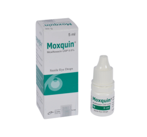 Moxquin Eye Drops(Moxifloxacin)
