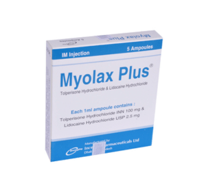 Myolax Plus(Tolperisone & Lidocaine)
