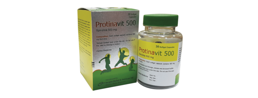 Protinavit(Spirulina 500 mg)