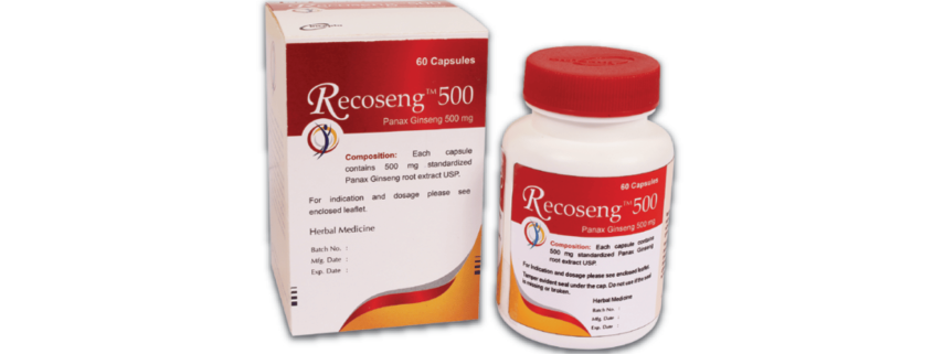 Recoseng(Panax Ginseng 500 mg)