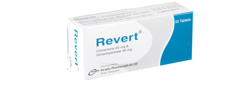 Revert(Cinnarizine-Dimenhydrinate )