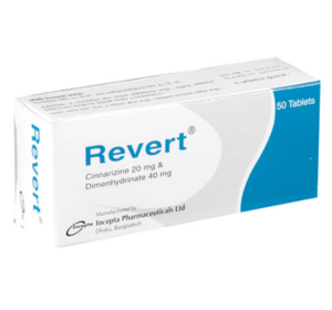 Revert(Cinnarizine-Dimenhydrinate )
