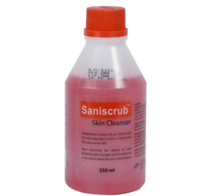 Saniscrub(Chlorhexidine Gluconate)