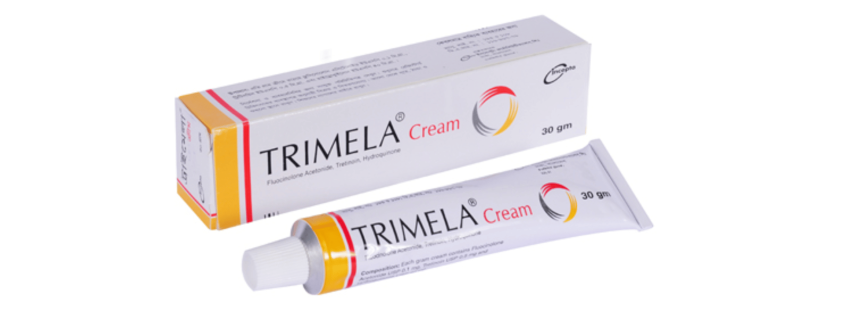 TRIMELA(Fluocinolone acetonide, Hydroquinone and Tretinoin )