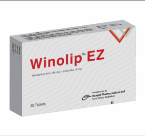 Winolip EZ(Bempedoic Acid and Ezetimibe)
