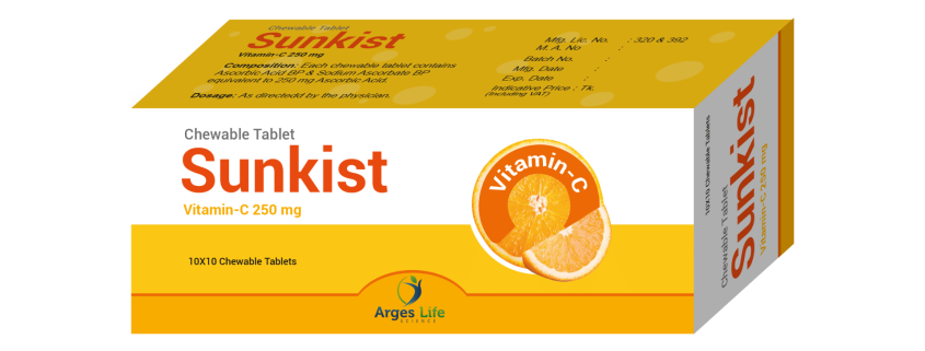 Sunkist Chewable Tablet